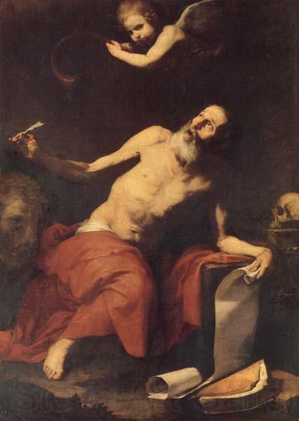 Jusepe de Ribera St.Jerome Hears the Trumpet Norge oil painting art